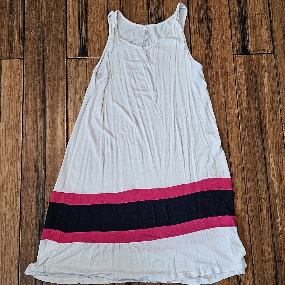 Pinkblush white cover up